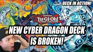 Yu-Gi-Oh! НОВАЯ КОЛОДА CYBER DRAGON 2018 В ДЕЙСТВИИ ПРОТИВ МЕТЫ! OTK + 3 ПРЕРЫВАНИЯ! Боже мой (YGOPRO 2018)