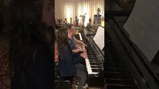 Swans in the Sunset duet by Melody Bober, played by Sofia Stout & Elizabeth Zawadowski