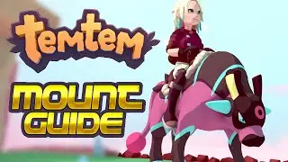 TEMTEM MOUNT GUIDE - How to Obtain Your First Mount in Temtem Content Update!
