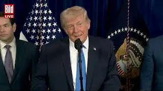TRUMP ZUM US-ANGRIFF AUF VENEZUELA: Das komplette Statement des US-Pr&auml;sidenten zur Festnahme Maduros