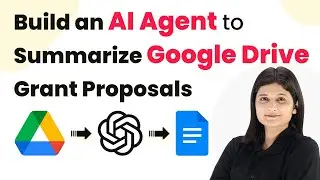 How to Build an AI Agent to Auto-Summarize Google Drive Grant Proposals