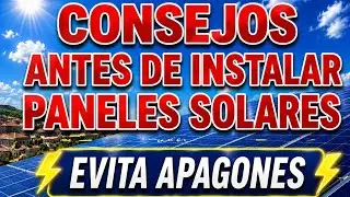 Cuidado al Instalar Paneles Solares, EVITA APAGONES #electric #solar #estafa #apagon