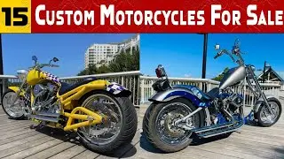 15 Custom Motorcycles for Sale &ndash; Built to Dominate