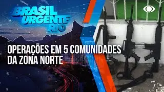 10 fuzis s&atilde;o apreendidos durante opera&ccedil;&atilde;o em comunidades da zona norte