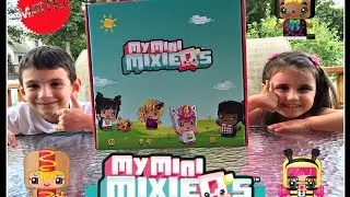 Big MY MINI MIXIE Q'S Opening!! Cafe Mini Room, Park Playset, 5 Blind Boxes!