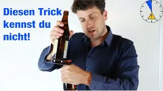 Lifehack! Zwei Bierflaschen miteinander &ouml;ffnen ohne weiteres Hilfsmittel! Geht das?