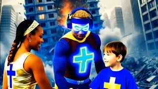 Christ Handles-Christian Super Hero-Marvel comic s-kids Cartoons-Pro-Basketball-Jesus Movies 