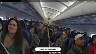 KAREN MELTDOWN FORCES PLANE to RETURN to AIRPORT TERMINAL BodyCam video