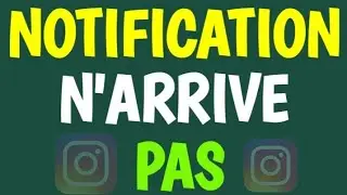 Activer les notifications Instagram 