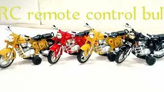 RC royal Enfield bullet bike Toy||RC  remote control bike _rc mini toys