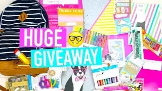 BACK TO SCHOOL GIVEAWAY 2017