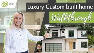 Luxury Custom built home Walkthru | Kirkland, WA