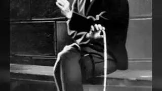 Charles Spencer Chaplin. The doll is made by Tatiana Shitikova.