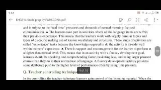 ENG 514 mega file for final term exams