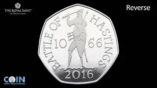 United Kingdom Battle Of Hastings 1066 50p coin 2016