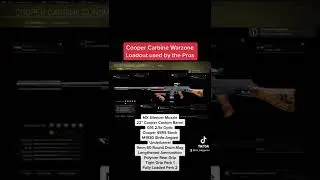 Best Cooper Carbine Warzone Loadout after the Buff! #cooper #carbine #warzone #loadout #callofduty