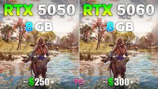 RTX 5050 vs RTX 5060 - Test in 12 Games