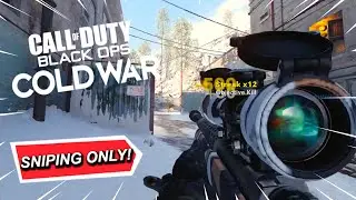 INSANE SNIPER GAMEPLAY!!! Call of Duty: Black Ops Cold War! (Raid + Crossroads Maps)