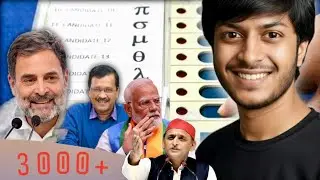 India's electoral system : How many parties can contest the elections ?