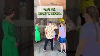 Hilarious Donkey Encounter at Universal Studios! Orlando DreamWorks Land Shrek & Donkey #dreamworks
