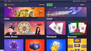 A tour of Roobet Casino | www.roobet.com | Cryptocurrency gambling