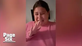 TikTok star Remi Bader sobs as she begs &lsquo;disgusting&rsquo; followers to &lsquo;stop commenting&rsquo; on weight gain
