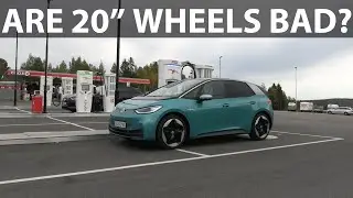 VW ID3 1-й тест максимального диапазона
