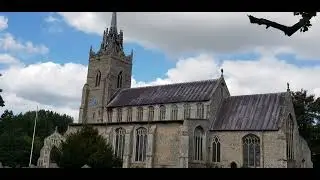 St Peter & St Paul medieval church in East Harling, Norfolk, England UK.  August 2023.