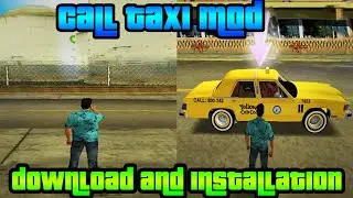 GTA VC - TAXI MOD (DOWNLOAD AND INSTALLATION)