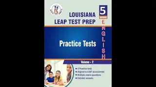 Louisiana LEAP 5th Grade ELA Practice VOL 2 &ndash; Book Preview