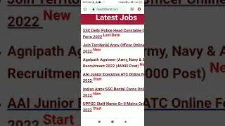 agniveer job notifications🔔army navy⚓ airforce latest job