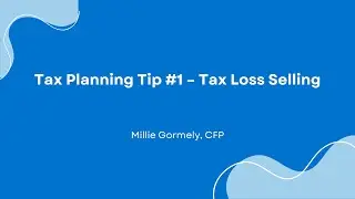 Tax Loss Selling