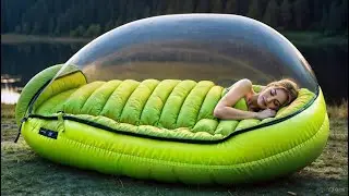 NEXT-LEVEL CAMPING  INVENTIONS THAT YOU WON’T BELIEVE EXIST.
