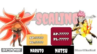 Naruto vs Natsu power level over the years\ Naruto Shippuden\Boruto\Fairy tail\#naruto #natsu #anime