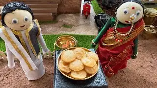 Mini Puri | Poori | Crispy Deep Fried Indian Bread