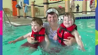 Family Field Trip Swimming Pool Wet Adventure! Family Time! Learning To Swim!!! Indoor Activity!