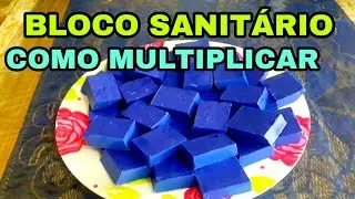 COMO FAZER PASTILHA SANITÁRIA BEM RAPIDINHO