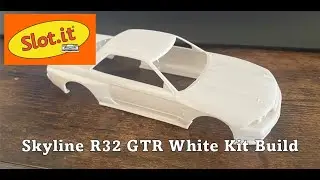 Building a Slot It Skyline R32 White Kit & Printing Decals