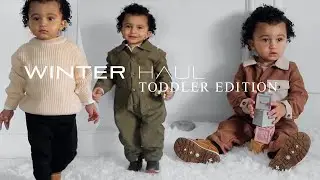 WINTER TODDLER BOY TRY-ON HAUL : SHEIN COZY CUB COLLECTION (18M-24M)