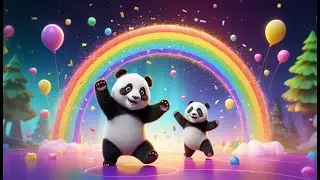 Roblox Tiny Panda&rsquo;s Glitter Cloud Leap | Fun Kids Song and Nursery Rhyme
