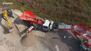 Sandvik QJ341 Jaw crusher - Short teaser Video