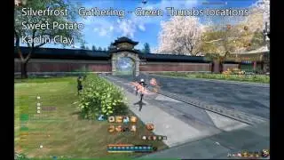 Blade and Soul - Silverfrost Green Thumb locations