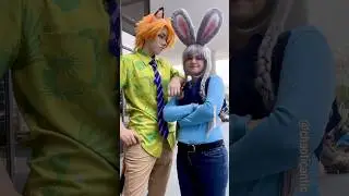 Хитрый Зайчик или Глупый Лис 🦊🐰 #Зверополис #Зверополис2 #косплей #Дисней #пушистый #мультфильм #...