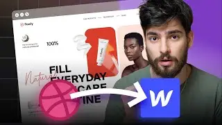 Building Crazy Header with Webflow