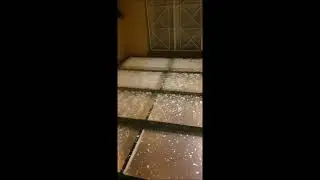 Casatenovo: forte grandinata autunnale