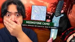 I Unlocked MOONSTONE CAMO for MELEE on BO7!