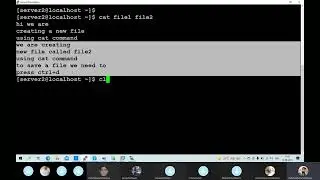 3 cat mkdir cd