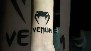 Venom in Temporary tattoo