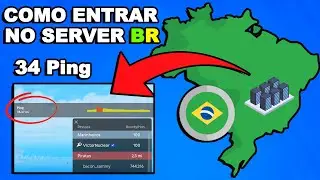 COMO ENTRAR NO SERVIDOR BRASILEIRO DO ROBLOX PELO PC E CELULAR