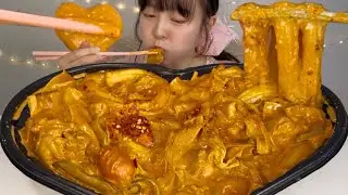 ENG) 꾸덕&얼얼 폭발하는 마라로제찜닭❤️‍🔥 도파민이 폭발한닷,, MUKBANG ASMR MARA&ROSE